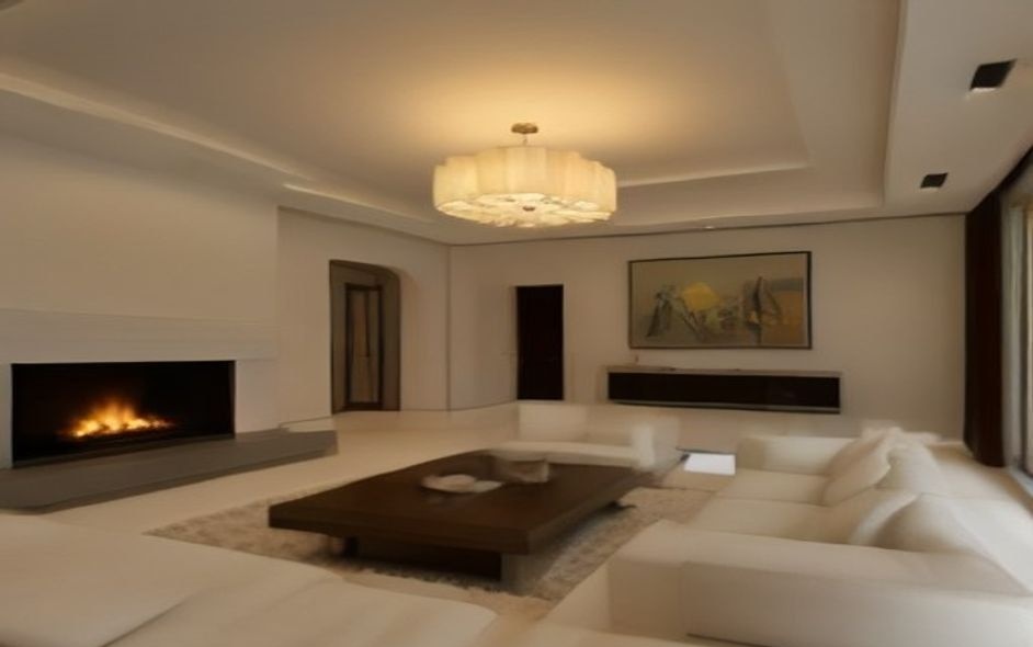 Diseño de sala principal de penthouse en San Isidro Lima